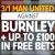 3/1 Man Utd to beat Burnley plus £100 free bet